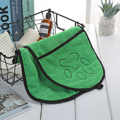 Quick Drying Microfiber Pet Bath Towel
